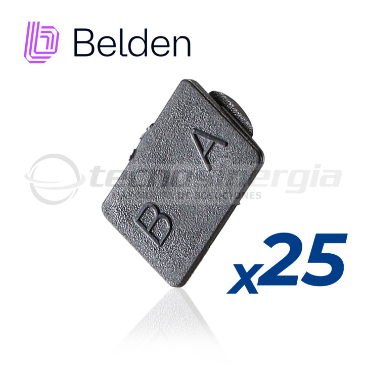 Clip universal Brilliance para LC Duplex LC Duplex 25 piezas Color negro BELDEN FXBUCLLDB25N