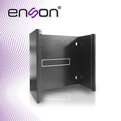 RACK DE PARED ENSON ENS-RACKW12U 12UR PREPARADO PARA ANCLAJE EN PARED CONSTRUIDO EN UNA SOLA PIEZA CAPACIDAD DE CARGA DE 20 KG I