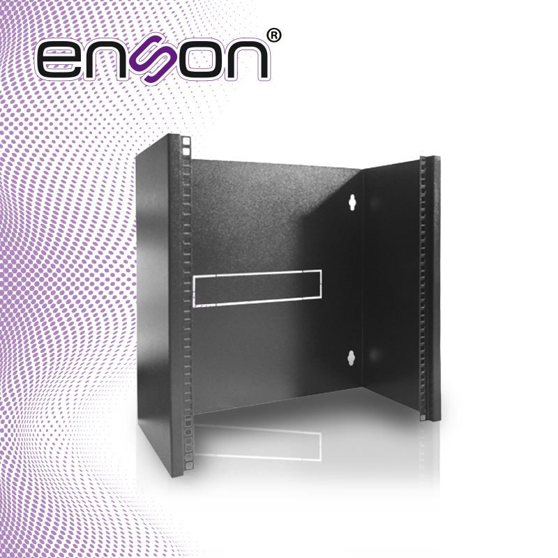 RACK DE PARED ENSON ENS-RACKW12U 12UR PREPARADO PARA ANCLAJE EN PARED CONSTRUIDO EN UNA SOLA PIEZA CAPACIDAD DE CARGA DE 20 KG I