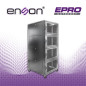 GABINETE DE PISO MODULAR DE ACERO ENSON ENS-RKGB42U8 / 36UR EN 4 MODULOS DE 9UR CADA UNO / PANELES LATERALES EXTRAIBLES / PUERTA