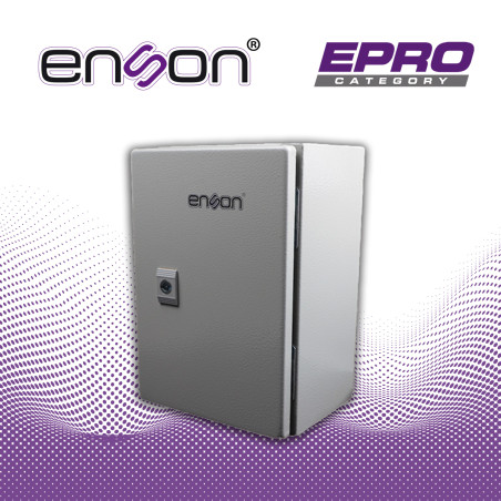 GABINETE DE ACERO ENSON ENS-NEM315 MONTAJE EN PARED / MEDIDAS 300MM ALTO × 200MM ANCHO × 150MM PROFUNDIDAD / CUERPO Y PUERTA DE 