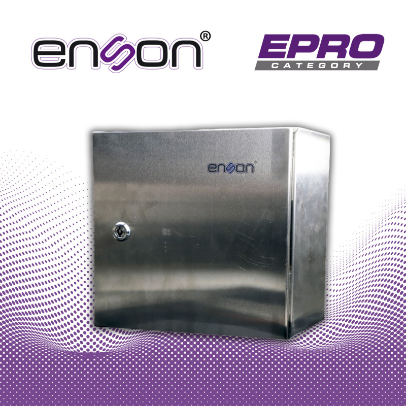 GABINETE DE ACERO INOXIDABLE ENSON ENS-INOX315 MONTAJE EN PARED / MEDIDAS 300MM ALTO × 300MM ANCHO × 150MM PROFUNDIDAD / CUERPO 
