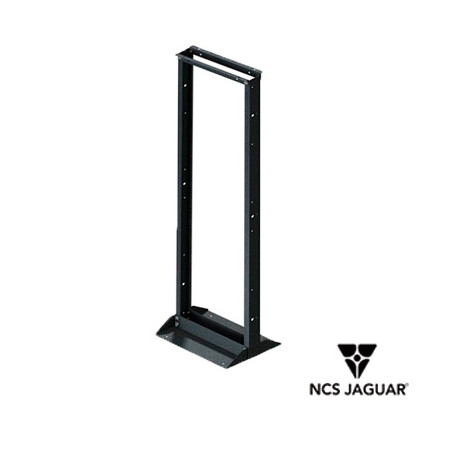RACK VERTICAL NCS JAGUAR NCS-RL-12-28JL RACK DE 2 POSTES DE 28UR CAPACIDAD DE CARGA DE 400KG UR MARCADAS PREPARADO PARA ANCLAJE 