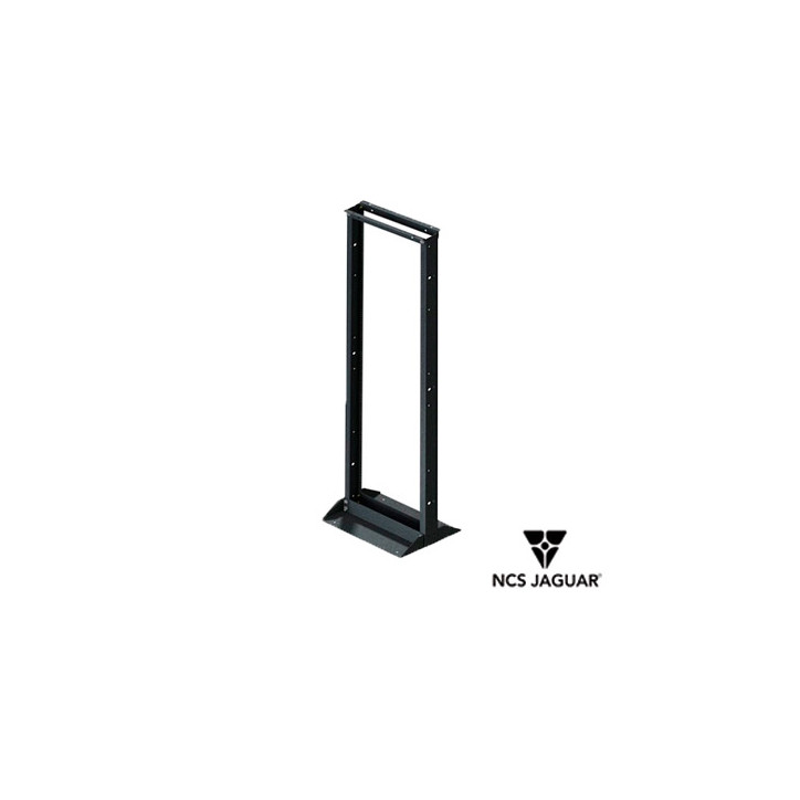 Rack vertical de 2 postes 28 UR capacidad de carga 400kg UR marcadas NCS JAGUAR NCS-RL-12-28JL Rack vertical de 2 postes 28 UR capacidad de carga 400kg UR marcadas NCS JAGUAR NCS-RL-12-28JL