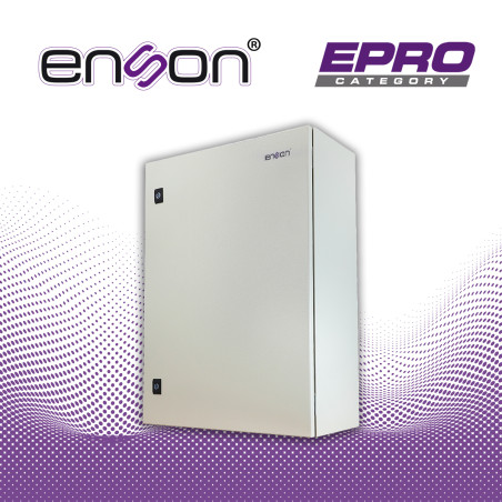 GABINETE TIPO NEMA ENSON ENS-NEMA752 DE METAL 700X500X250MM IP66 / IK10 / NEMA4 IDEAL PARA INSTALACION Y RESGUARDO DE EQUIPOS EL