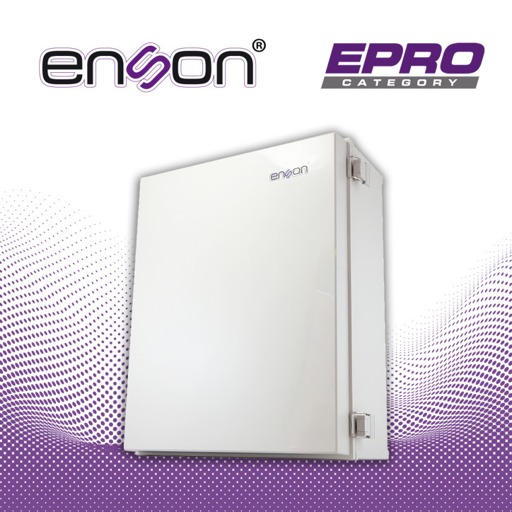 Gabinete NEMA IP66 500x400x200mm polyester ENSON ENS-PCE4050 Gabinete NEMA IP66 500x400x200mm polyester ENSON ENS-PCE4050