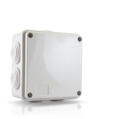 Caja de plástico ENSON ENS-PCB1010 100x100x50 mm IP66 gris claro