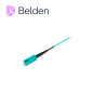 BELDEN FT3SC900FS01 Conector Fusion Splice-On OM3 SC Simplex 900 micras Aqua Uso Interior
