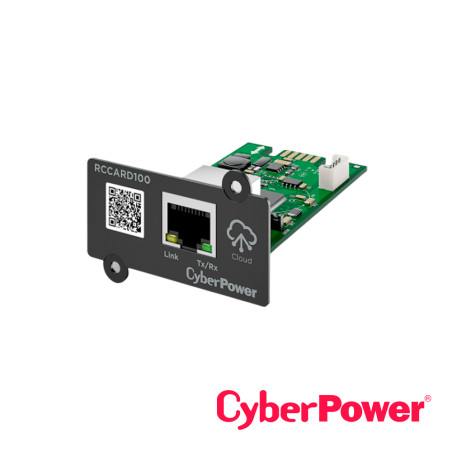 PUERTO DE CONECTIVIDAD RJ45 CYBERPOWER RCCARD100 PROTOCOLO DE ENLACE DE DATOS ETHERNET 100BASE-TX , ETHERNET 10BASE-T ADMINISTRA
