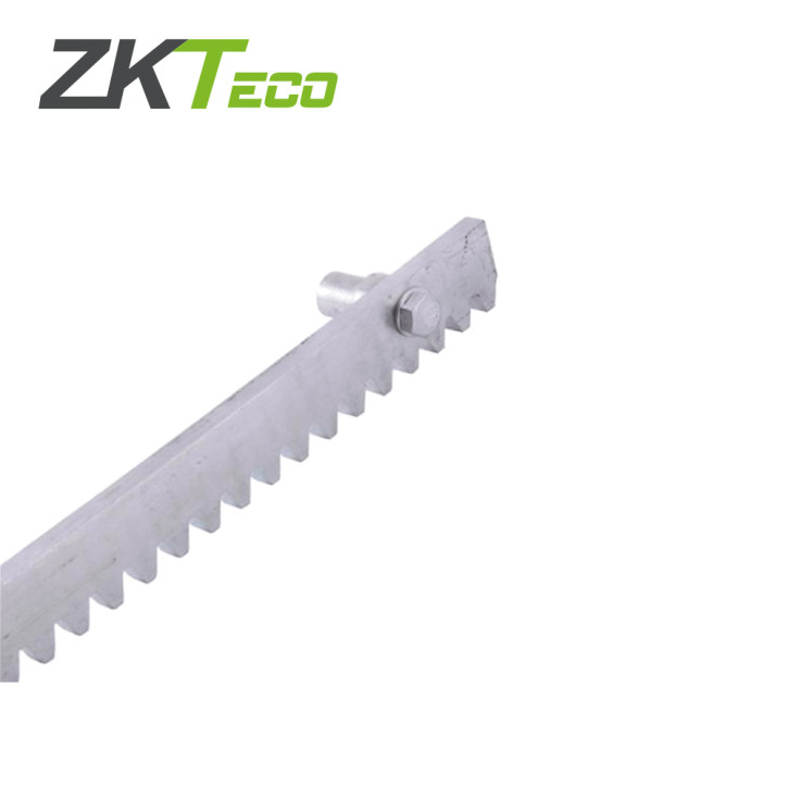 Cremallera para portones corredizos compatible con motor ZK-SL800AC longitud de 1m paquete con 4 rieles ZKTECO GRM08 Cremallera para portones corredizos compatible con motor ZK-SL800AC longitud de 1m paquete con 4 rieles ZKTECO GRM08