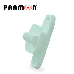 Aislador de paso PAM-AISPASOW para poste de 1/2 o 3/4 color blanco