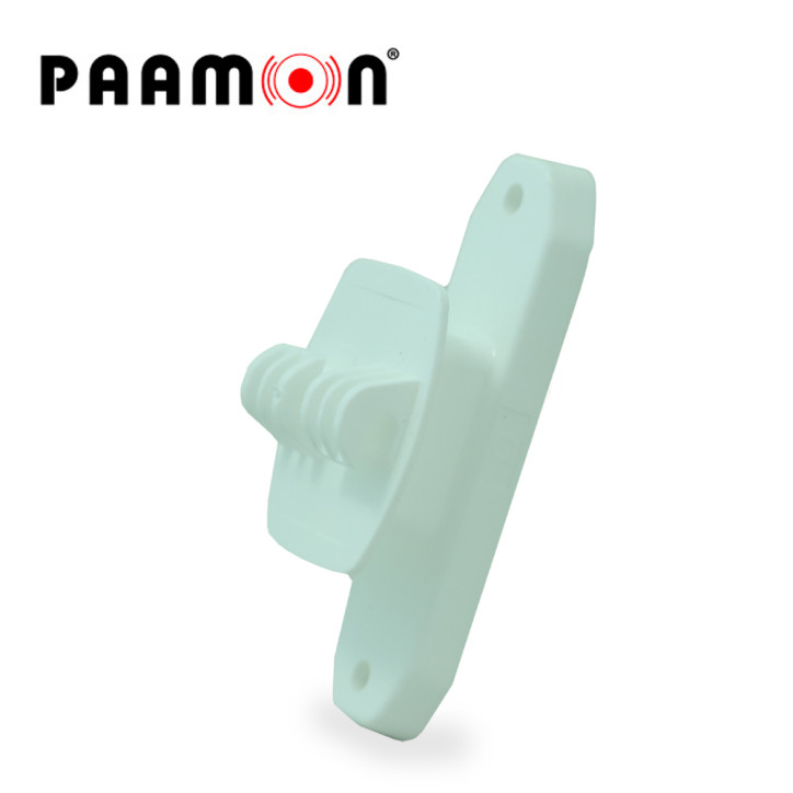 Aislador de paso para poste para poste de 1/2 o 3/4 para cercas electrificadas color blanco PAAMON PAM-AISPASOW