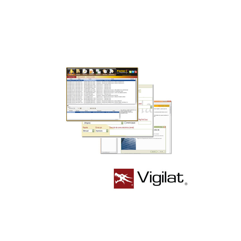 SOFTWARE DE MONITOREO VIGILAT PARA 500 CUENTAS Y 4 PUESTOS DE OPERACION AL MISMO TIEMPO, SE PUEDEN INCLUIR DE 1 HASTA 16 RECEPTO