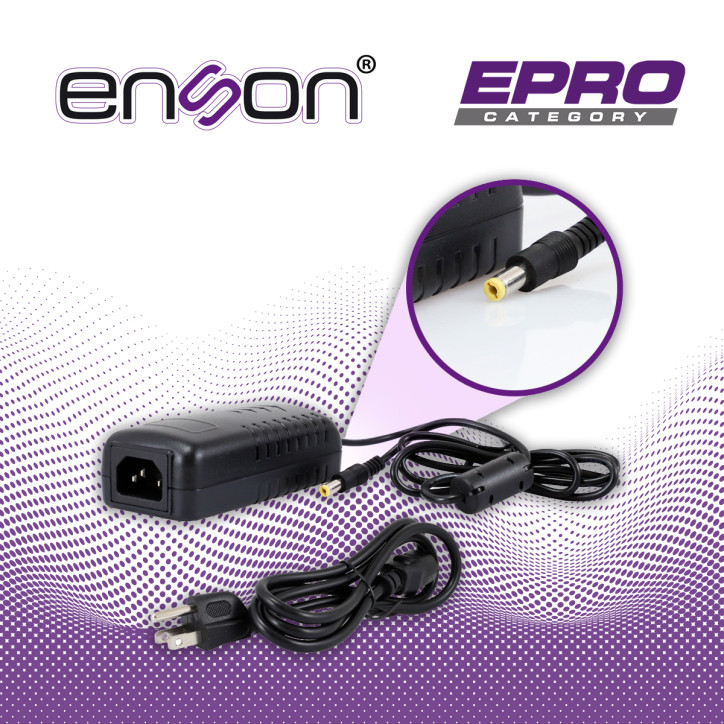 Fuente de poder para cámara Salida 12VDC 3A Uso en interiores ENSON PS-1230
