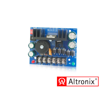FUENTE DE ALIMENTACION/CARGADOR ALTRONIX SMP5 CONVIERTE LA ENTRADA DE BAJO VOLTAJE AC EN 6VCC, 12VCC O 24VCC A 4A DE CORRIENTE D
