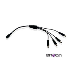 DISTRIBUIDOR TIPO PULPO ENSON ENS-DC14 DE 1 A 4 CANALES IDEAL PARA ALIMENTACION DE CAMARAS DE CCTV