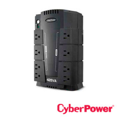NO BREAK UPS CP425SLG CYBERPOWER 425VA/255W 4 CONTACTOS CON RESPALDO-SUPRESION DE PICOS / 4 CONTACTOS CON SUPRESOR DE PICOS TECN