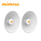 MIMOSA N5-X20 Antena Dish Twist 20dBi 270mm para Radios C5X y B5X