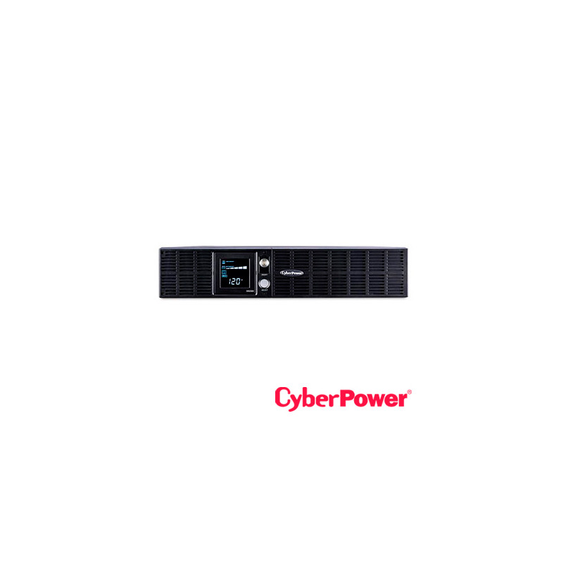 UPS CYBERPOWER OR2200LCDRT2U 2200VA/1320W, 120VCA, LINEA INTERACTIVA, TORRE/RACK 2U, CONTACTOS 8XNEMA 5-20R SUPRESION DE PICOS-B