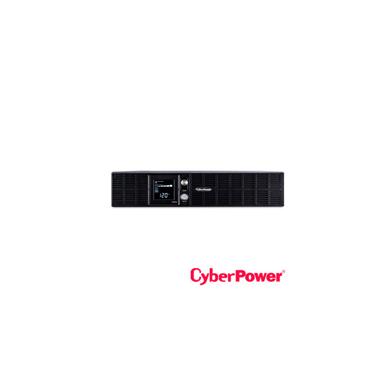 NO-BREAK UPS OR1500LCDRT2U CYBERPOWER 1500VA 8 CONTACTOS CONVERTIBLE TORRE EN RACK 2U, LCD INTELIGENTE MULTIFUNCION