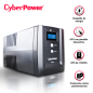 NO BREAK UPS TIPO TORRE OM1500ATLCDA CYBERPOWER 1500VA/900WATTS/DISPLAY/ 4 CONTACTOS CON RESPALDO DE BATERIA Y SUPRESION DE PICO