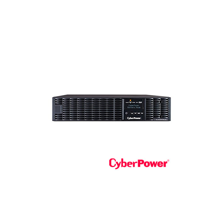 No-Break / UPS de doble conversión 1500VA/1350W 120VCA onda senoidal pura CYBERPOWER OL1500RTXL2U