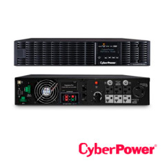 NO BREAK UPS CYBERPOWER OL3000RTXL2U 3000VA/2700W 120VCA ONDA SENOIDAL PURA DOBLE CONVERSION TORRE/RACK 2U 6 CONTACTOS NEMA 5-20