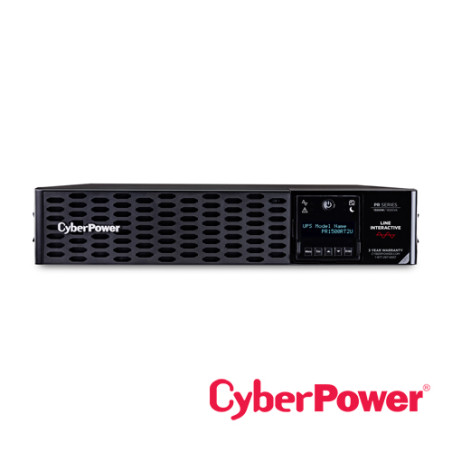 UPS CYBERPOWER PR1500RT2U 1500VA/1500W, 120VCA, ONDA SENOIDAL PURA, LINEA INTERACTIVA TORRE/RACK 2U, CONTACTOS 8XNEMA 5-15R, USB