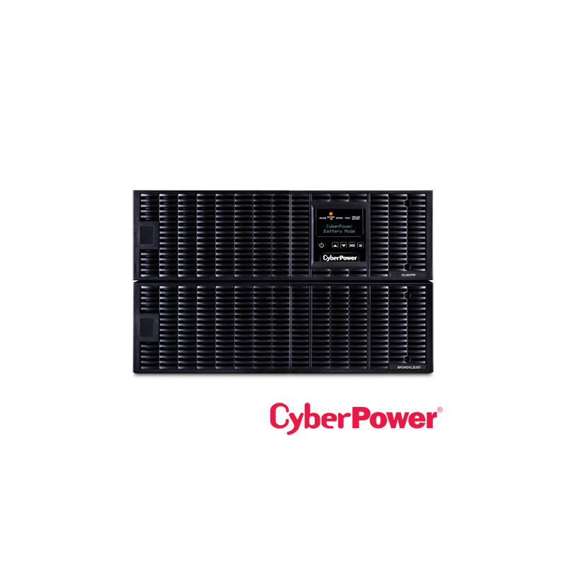 UPS CYBERPOWER OL6KRT 6000VA / 5400W, ONLINE DOBLE CONVERSION , 240 VAC/240 VAC. ONDA SENOIDAL PURA , CONVERTIBLE TORRE/RACK 6U,