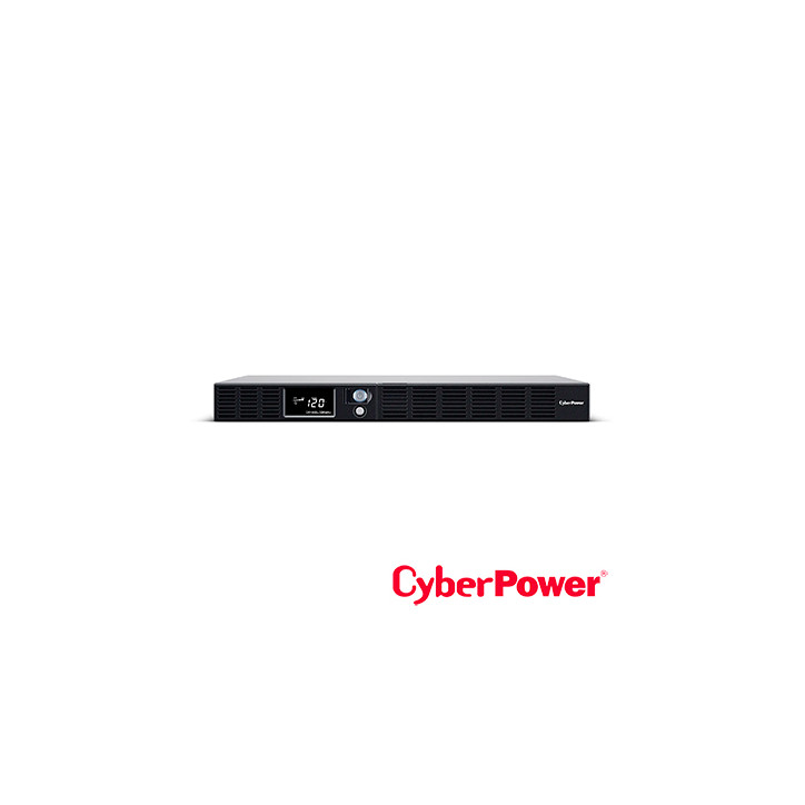 No-break UPS rack 1U 500VA/300W LCD multifunción diseño convertible rack y torre CYBERPOWER OR500LCDRM1Ua