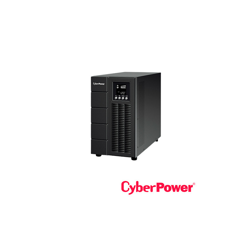 NO BREAK UPS TORRE CYBERPOWER OLS3000A 3000VA / 2700W / DOBLE CONVERSION / LCD INTELIGENTE / ONDA SENOIDAL PURA / COMPATIBLE CON