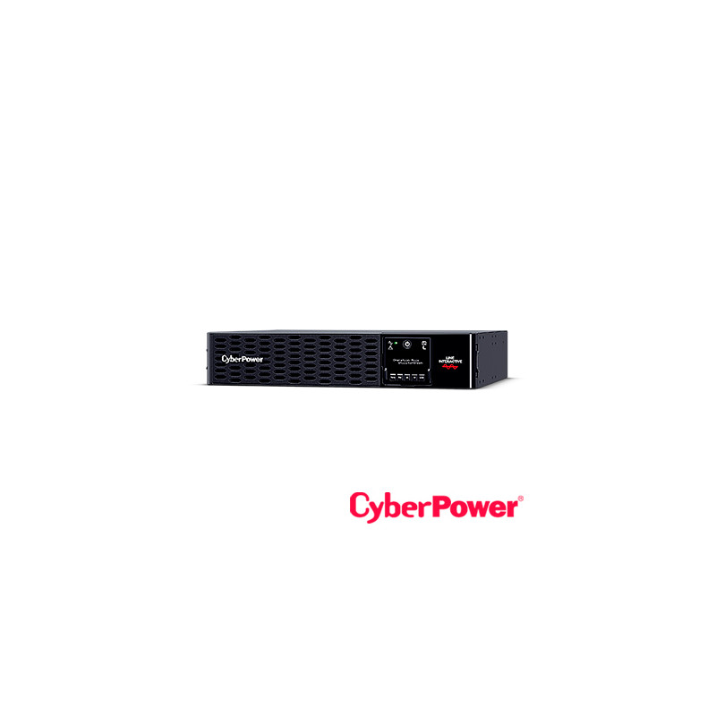 UPS CYBERPOWER PR1500RTXL2U 1500VA/1500W / ONDA SENOIDAL PURA / LINEA INTERACTIVA / TORRE-RACK 2U / 8 TOMACORRIENTES NEMA 5-15R.