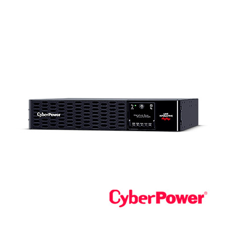 UPS CYBERPOWER PR1500RTXL2U 1500VA/1500W / ONDA SENOIDAL PURA / LINEA INTERACTIVA / TORRE-RACK 2U / 8 TOMACORRIENTES NEMA 5-15R.