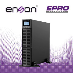 UPS ENSON ENS-OL1000RT / 1000VA-1000W / TOPOLOGIA ON-LINE DOBLE CONVERSION / FACTOR DE POTENCIA 1.0 / PANTALLA LCD / VOLTAJE DE 