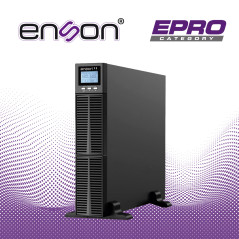 UPS ENSON ENS-OL2000RT / 2000VA-2000W / TOPOLOGIA ON-LINE DOBLE CONVERSION / FACTOR DE POTENCIA 1.0 / PANTALLA LCD / VOLTAJE DE 
