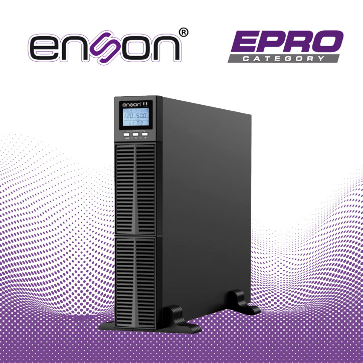 No-Breaks/UPS 2000VA 2000W Topología on-line doble conversión Factor de potencia 1.0 ENSON ENS-OL2000RT