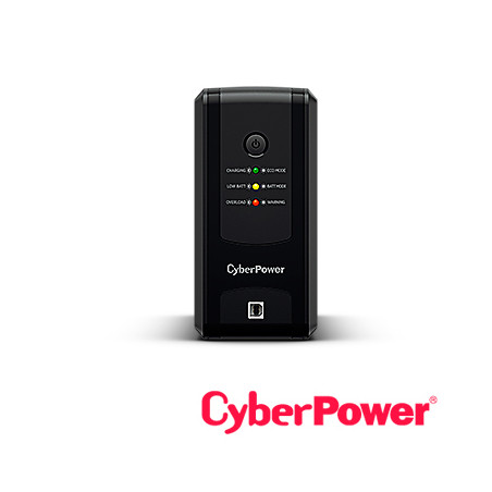 NO BREAK UPS TIPO TORRE UT550GU CYBERPOWER 550VA/275W 4 CONTACTOS CON RESPALDO-SUPRESION DE PICOS / 4 CONTACTOS CON SUPRESOR DE 