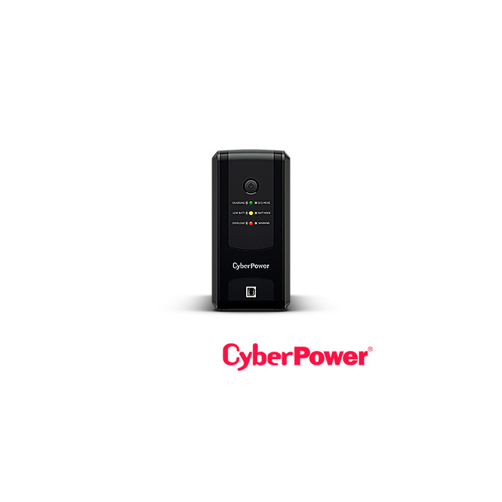 NO BREAK UPS TIPO TORRE UT750GU CYBERPOWER 750VA/375W 4 CONTACTOS CON RESPALDO-SUPRESION DE PICOS / 4 CONTACTOS CON SUPRESOR DE 