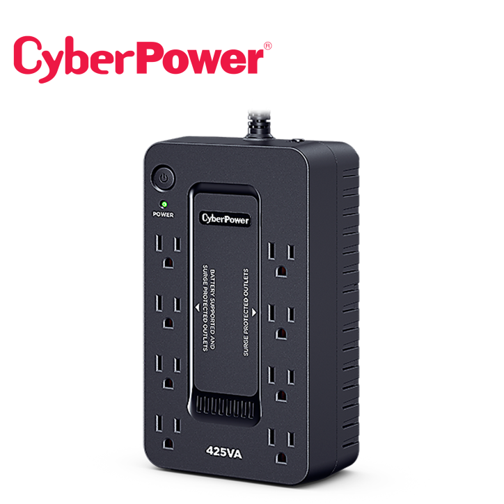 UPS CYBERPOWER ST425 425VA / 260W / STANDBY / SOFTWARE DE ADMINISTRACION POWERPANEL PERSONAL EDITION / TECNOLOGIA GREENPOWER UPS