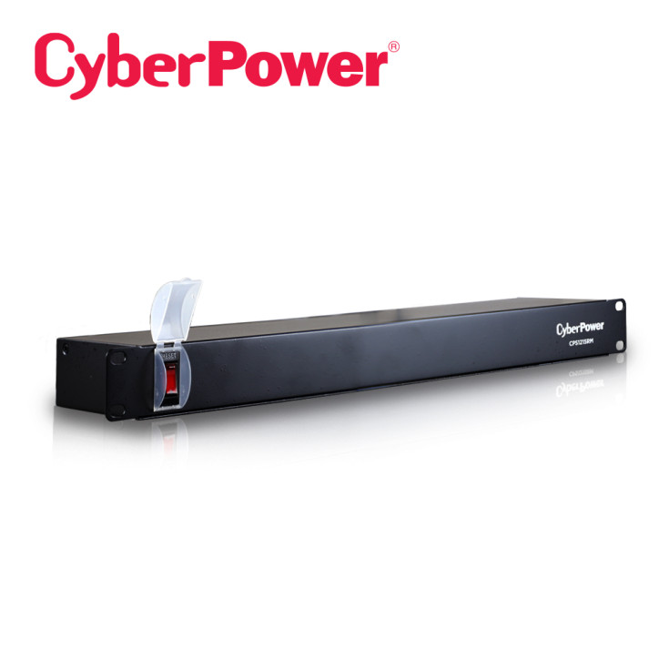 PDU básica para rack 10 tomas NEMA 5-15R 1U de rack 15 AMP CYBERPOWER CPS1215RM PDU básica para rack 10 tomas NEMA 5-15R 1U de rack 15 AMP CYBERPOWER CPS1215RM