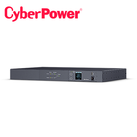 PDU CYBERPOWER PDU24002 MEDIBLE PARA DISTRIBUCION DE ENERGIA 10 CONTACTOS NEMA 5-15R 1UR 16 AMP 120 VCA PUERTO DE CONECTIVIDAD R