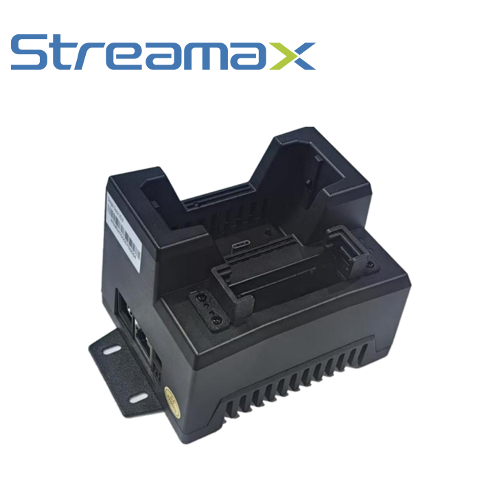 Estación de carga doble para bodycam doble carga y transferencia de datos 12VCD STREAMAX - MERIVA MSTATION Estación de carga doble para bodycam doble carga y transferencia de datos 12VCD STREAMAX - MERIVA MSTATION