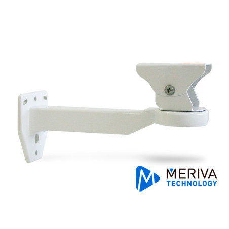 BRAZO MERIVA TECHNOLOGY MVA-205WW BLANCO / 22.86CM LARGO / IP66 / EXTERIOR *NO INCLUYE HOUSING*