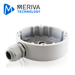 CAJA DE CONEXIONES REDONDA MERIVA TECHNOLOGY MVA-JB0207 / MONTAJE EN PARED O TECHO / COMPATIBLE CON LAS CAMARAS MVD-EB200ZA / MS