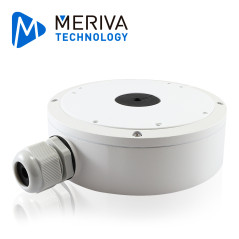 CAJA DE CONEXIONES REDONDA MERIVA TECHNOLOGY MVA-JB0303 / MONTAJE EN PARED O TECHO / COMPATIBLE CON LA CAMARA MVD-EB600ZA