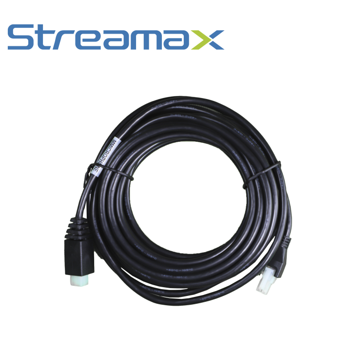 Cable extensor de micrófono conector 5557 y 5559-4PIN 6 metros comunicación bidireccional STREAMAX - MERIVA MMICROPHONE
