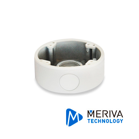 CAJA DE CONEXIONES REDONDA MERIVA TECHNOLOGY MVA-HCMFD30 / METALICA / IP66 / COMPATIBLE CON LA CAMARA MFD-EB600F