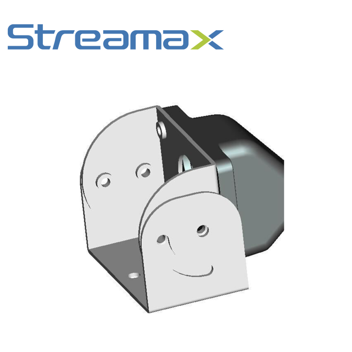 Bracket de instalación para cámara móvil para exterior ajuste de altura ajuste de ángulo STREAMAX - MERIVA MCA51-BRACKET