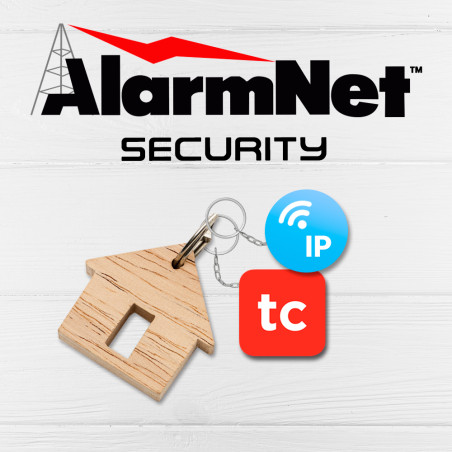 SERVICIO ALARMNET SMART SECURITY PARA CENTRALES INCLUYE APP PAGO ANUAL COMUNICACIÓN IP
