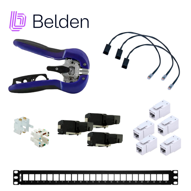 KIT DE INICIO BELDEN BEL-TOOLS ESSENTIALS TODO LO NECESARIO PARA COMENZAR CON LA SOLUCION REVCONNECT